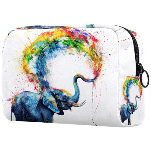 Kosmetiktasche Elefant Tier Reisekosmetiktasche Makeup Organizer Case Für Frauen Kosmetiktasche Elefant Tier Reisekosmetiktasche Makeup Organizer Case Für Frauen von HXYWQA