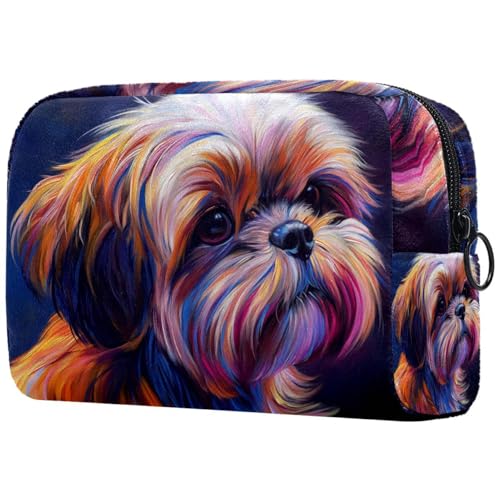 Kosmetiktasche Farbenfroher Reisekosmetiktasche Makeup Organizer Case Für Frauen Kosmetiktasche Farbenfroher Reisekosmetiktasche Makeup Organizer Case Für Frauen von HXYWQA