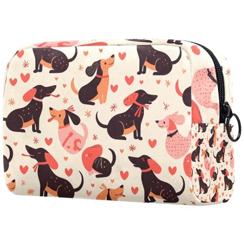 Kosmetiktasche Flagge Grunge Reisekosmetiktasche Makeup Organizer Case Für Frauen von HXYWQA