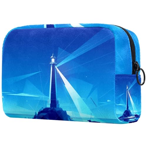 Kosmetiktasche Landschaft Reisekosmetiktasche Makeup Organizer Case Für Frauen von HXYWQA