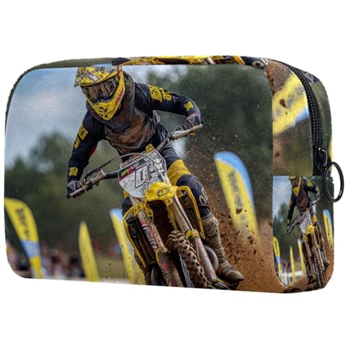 Kosmetiktasche Motocorss Motorrad Reisekosmetiktasche Makeup Organizer Case Für Frauen Kosmetiktasche Motocorss Motorrad Reisekosmetiktasche Makeup Organizer Case Für Frauen von HXYWQA