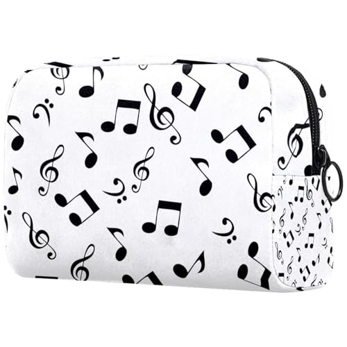 Kosmetiktasche Musikmuster Reisekosmetiktasche Makeup Organizer Case Für Frauen Kosmetiktasche Musikmuster Reisekosmetiktasche Makeup Organizer Case Für Frauen von HXYWQA