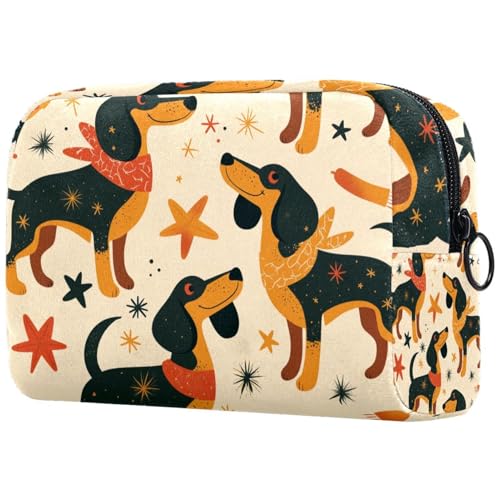 Kosmetiktasche Niedlicher Corgi Hund Rosen Blumen Reisekosmetiktasche Makeup Organizer Case Für Frauen Kosmetiktasche Niedlicher Corgi Hund Rosen Blumen Reisekosmetiktasche Makeup Organizer Case Für Frauen von HXYWQA