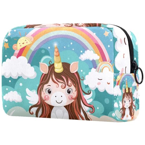 Kosmetiktasche Niedliches Seepferdchen Reisekosmetiktasche Makeup Organizer Case Für Frauen von HXYWQA