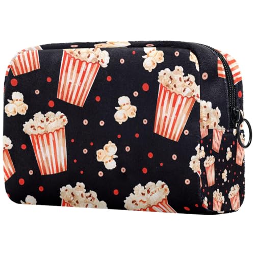 Kosmetiktasche Popcorn-Muster Reisekosmetiktasche Makeup Organizer Case Für Frauen Kosmetiktasche Popcorn-Muster Reisekosmetiktasche Makeup Organizer Case Für Frauen von HXYWQA