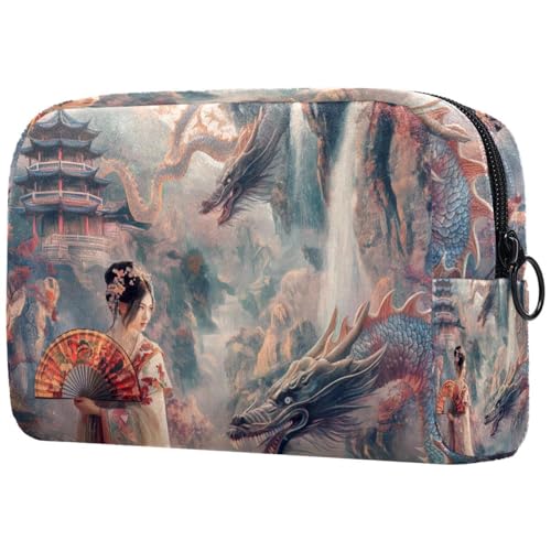 Kosmetiktasche Schöne Tier Drache Reisekosmetiktasche Makeup Organizer Case Für Frauen Kosmetiktasche Schöne Tier Drache Reisekosmetiktasche Makeup Organizer Case Für Frauen von HXYWQA