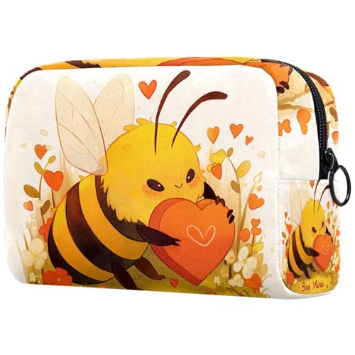 Kosmetiktasche Süße Biene Reisekosmetiktasche Makeup Organizer Case Für Frauen von HXYWQA