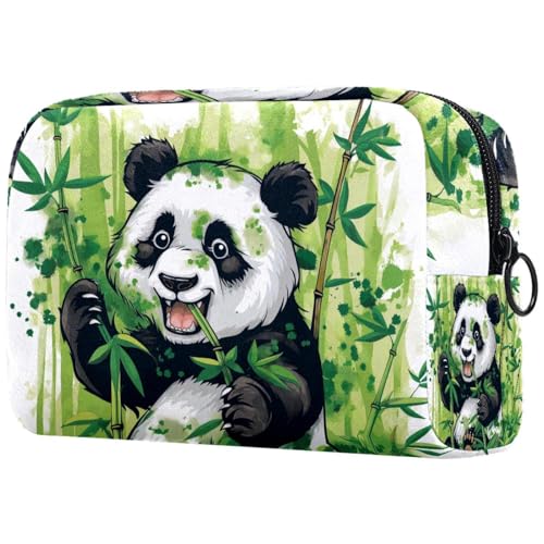 Kosmetiktasche Süße Pandas Reisekosmetiktasche Makeup Organizer Case Für Frauen Kosmetiktasche Süße Pandas Reisekosmetiktasche Makeup Organizer Case Für Frauen von HXYWQA