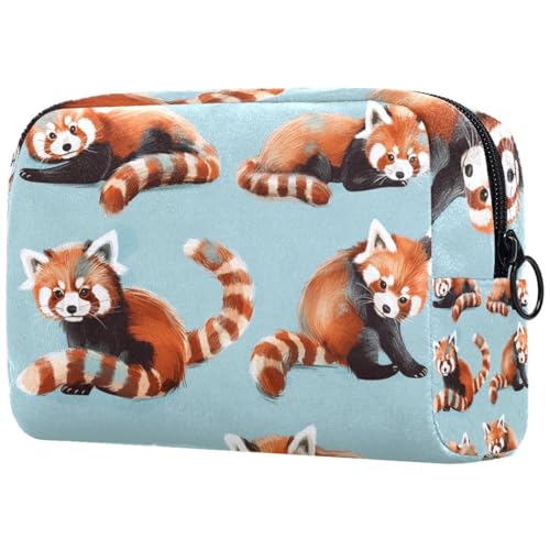 Kosmetiktasche Süße Rote Pandas Reisekosmetiktasche Makeup Organizer Case Für Frauen Kosmetiktasche Süße Rote Pandas Reisekosmetiktasche Makeup Organizer Case Für Frauen von HXYWQA