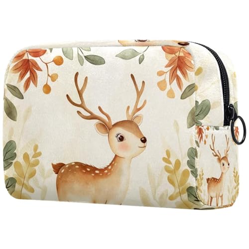 Kosmetiktasche Süßes REH Reisekosmetiktasche Makeup Organizer Case Für Frauen Kosmetiktasche Süßes REH Reisekosmetiktasche Makeup Organizer Case Für Frauen von HXYWQA