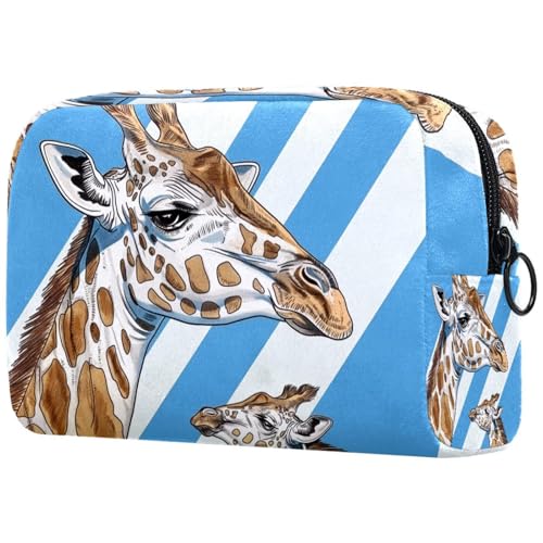 Kosmetiktasche Tier Giraffen Reisekosmetiktasche Makeup Organizer Case Für Frauen Kosmetiktasche Tier Giraffen Reisekosmetiktasche Makeup Organizer Case Für Frauen von HXYWQA