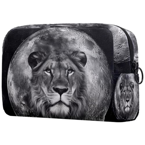 Kosmetiktasche Tier Mond Reisekosmetiktasche Makeup Organizer Case Für Frauen Kosmetiktasche Tier Mond Reisekosmetiktasche Makeup Organizer Case Für Frauen von HXYWQA