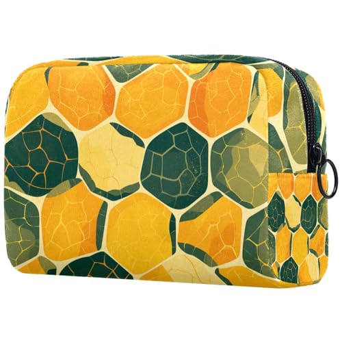 Kosmetiktasche Turtle Shell Pattern Reisekosmetiktasche Makeup Organizer Case Für Frauen Kosmetiktasche Turtle Shell Pattern Reisekosmetiktasche Makeup Organizer Case Für Frauen von HXYWQA
