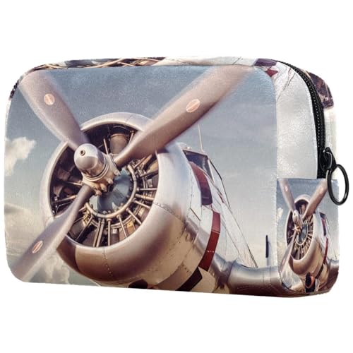 Kosmetiktasche Vintage-Flugzeug Reisekosmetiktasche Makeup Organizer Case Für Frauen Kosmetiktasche Vintage-Flugzeug Reisekosmetiktasche Makeup Organizer Case Für Frauen von HXYWQA