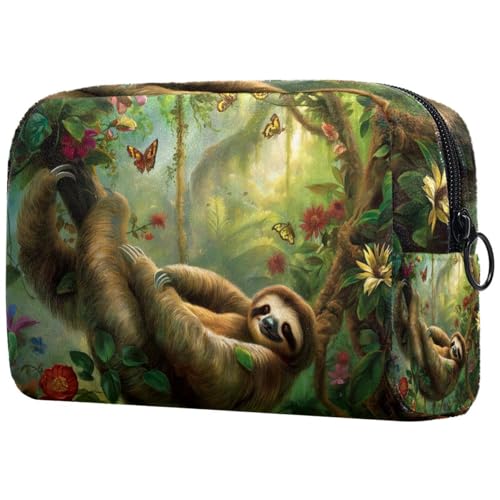 Kosmetiktasche Wald Schmetterling Reisekosmetiktasche Makeup Organizer Case Für Frauen Kosmetiktasche Wald Schmetterling Reisekosmetiktasche Makeup Organizer Case Für Frauen von HXYWQA