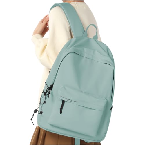 HYC00 Schulrucksack Mädchen Teenager Causal Travel Schultaschen,Leichte Rucksack Damen Schultasche Schulrucksack Mädchen Laptop Rucksack Schule Teen Wasserdichter Schultaschen College Bookbag,Hellblau von HYC00