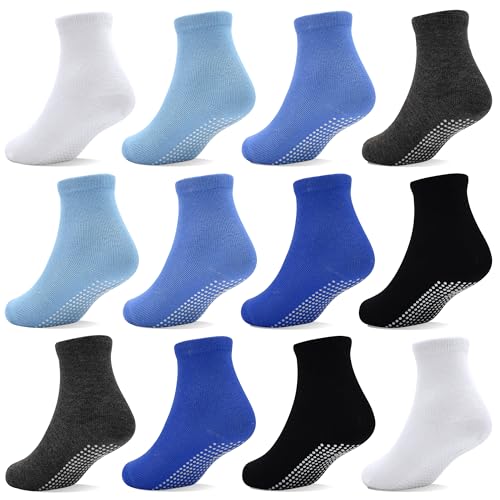 HYCLES Stoppersocken Kinder - 12 Paar ABS Socken Kinder Baby Jungen Kleinkind Rutschfeste Socken für 0-10 Jahre Antirutsch Socken Mädchen 7-10 Jahre HYCLES Stoppersocken Kinder - 12 Paar ABS Socken Kinder Baby Jungen Kleinkind Rutschfeste Socken für 0-10 Jahre Antirutsch Socken Mädchen 7-10 Jahre von HYCLES