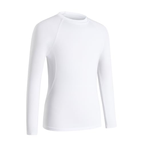 HYCOPROT Jungen Kurzarm-Kompressions-Shirt Kinder Sportliche Basisschicht Top Schnell Trocken Atmungsaktiv Shirt Strumpfhose von HYCOPROT