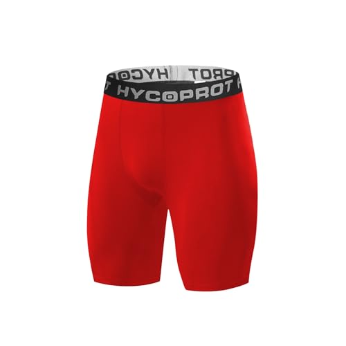 HYCOPRTO Men's Compression Shorts, Quick-Drying Baselayer Underwear, Short Running Underwear, Breathable Tights, Functional Underwear, Football Cycling Shorts von HYCOPROT