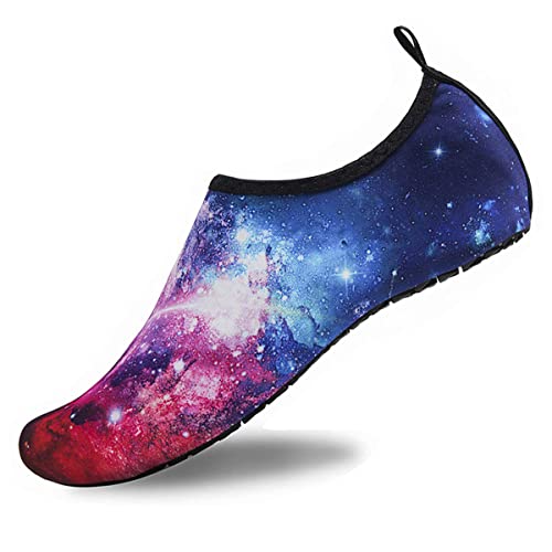 HYDLONGR Herren Damen Leichtgewicht Barfuß Aqua Socken Schnell Trocknend Barfuß Strand Wasser Schuhe Wasser Sport Schwimmen Schuhe Yoga Socken Schuhe Y-9 8.5-9.5 Women/ 7.5-8 Men von HYDLONGR