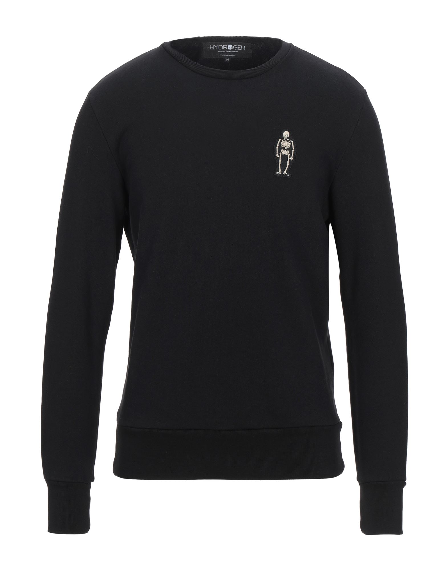 HYDROGEN Sweatshirt Herren Schwarz von HYDROGEN