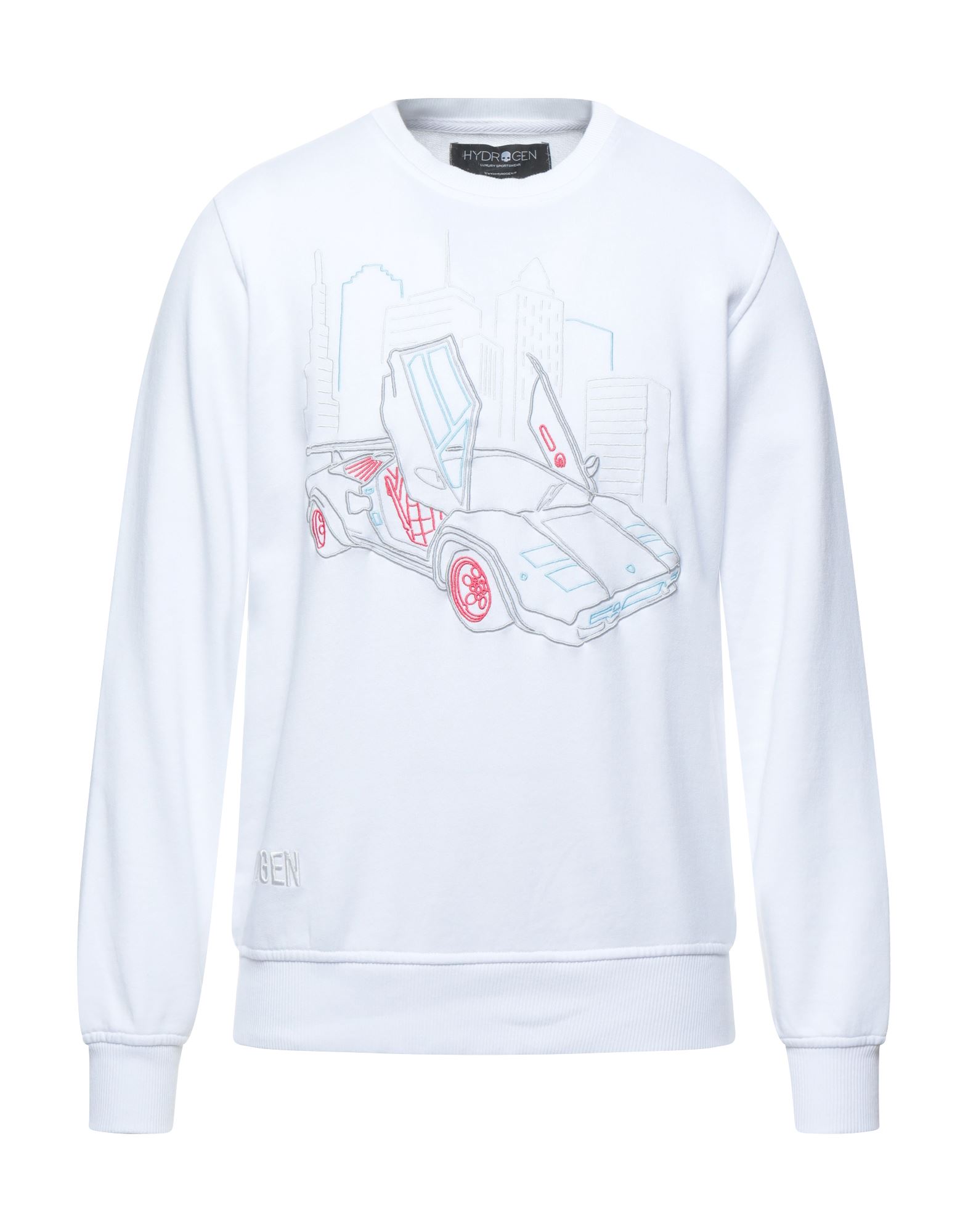 HYDROGEN Sweatshirt Herren Weiß von HYDROGEN