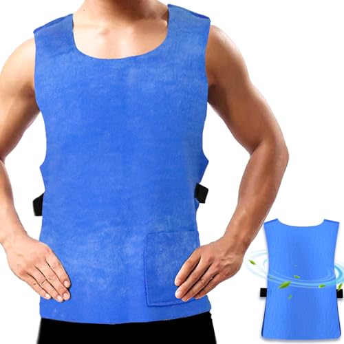 HYEIOL Cooling Vest Reusable for Adults Up to 180lbs - PVA Fabric Evaporative Cooling Jacket with Adjustable Fit for Outdoor Sports, Hiking & Work HYEIOL Cooling Vest Reusable for Adults Up to 180lbs - PVA Fabric Evaporative Cooling Jacket with Adjustable Fit for Outdoor Sports, Hiking & Work von HYEIOL