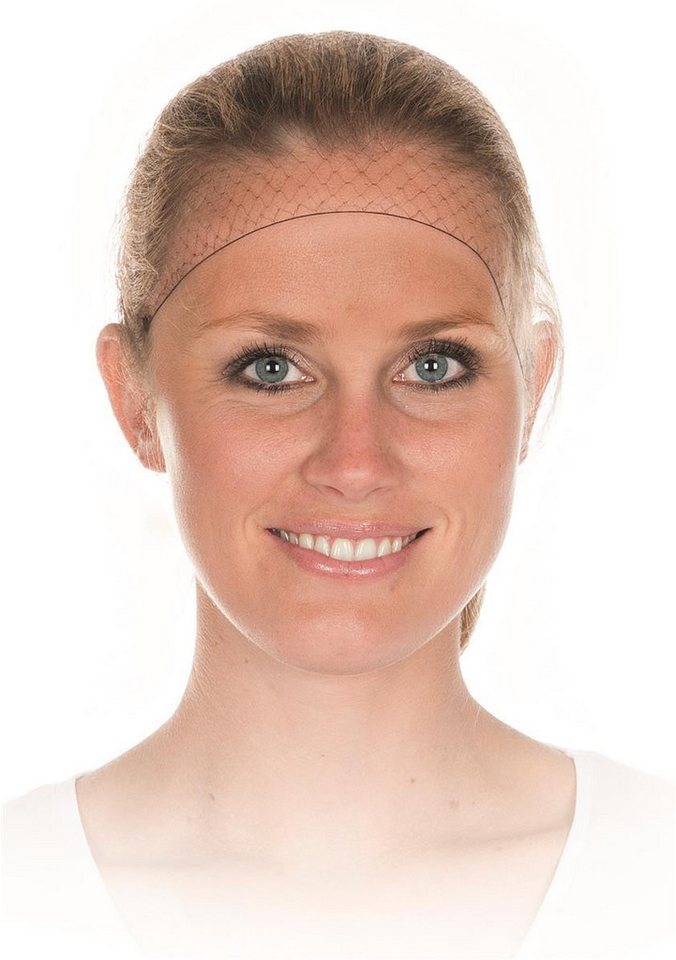 HYGOSTAR Baumwollhandschuhe 5x Hygostar 1248 Haarnetze braun ø 62 cm Nylon Beutel von HYGOSTAR