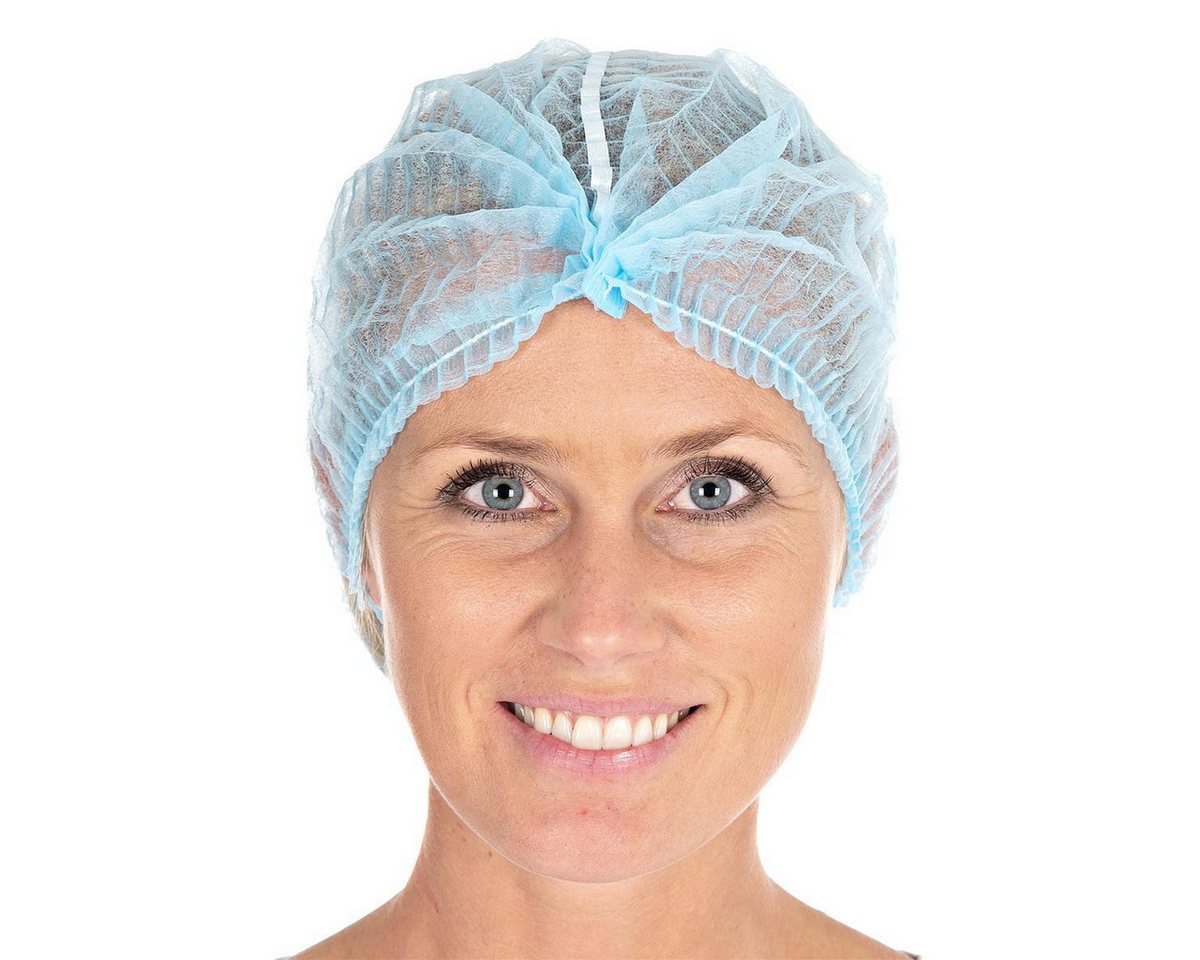 HYGOSTAR Baumwollhandschuhe Hygostar 1216 Klipphauben Detect blau ø 50 cm PP detektierbar Beutel von HYGOSTAR