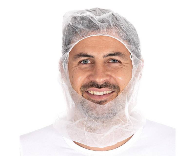 HYGOSTAR Baumwollhandschuhe Hygostar 13240 Astrohauben Industry weiß PP von HYGOSTAR