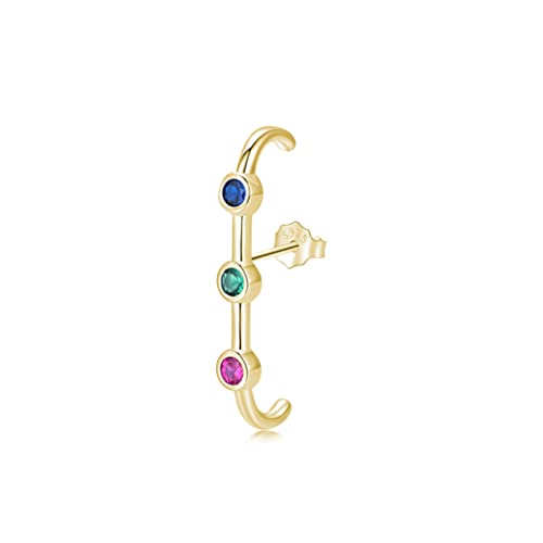 HYHJYMG 1pc Regenbogen farbenfrohe Dangle Ohrring Drop Ohrringe für Frauen Hochzeit Schmuck Schmuck von HYHJYMG
