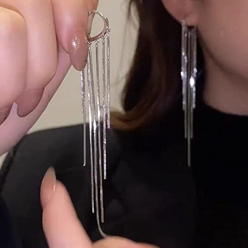 HYHJYMG Farbe übertriebene Quastenohrringe Ohrringe für Frauen Hochzeit Schmuck Geburtstag Geschenke von HYHJYMG