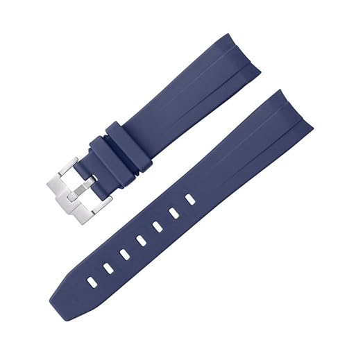 HYHJYMG Gekrümmt kein Gap Gummi -Gurt für Omega Speedmaster Watch Ersatzband Männer Frauen 20mm Uhrenbänder Silber Gold Rosenschwarz Schnalle HYHJYMG Gekrümmt kein Gap Gummi -Gurt für Omega Speedmaster Watch Ersatzband Männer Frauen 20mm Uhrenbänder Silber Gold Rosenschwarz Schnalle von HYHJYMG