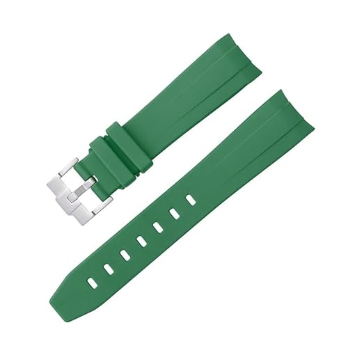HYHJYMG Gekrümmt kein Gap Gummi -Gurt für Omega Speedmaster Watch Ersatzband Männer Frauen 20mm Uhrenbänder Silber Gold Rosenschwarz Schnalle HYHJYMG Gekrümmt kein Gap Gummi -Gurt für Omega Speedmaster Watch Ersatzband Männer Frauen 20mm Uhrenbänder Silber Gold Rosenschwarz Schnalle von HYHJYMG