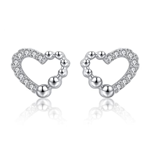 HYHJYMG Heart Stars Kreis Ohrringe für Frauen Hochzeit fein Schmuck HYHJYMG Heart Stars Kreis Ohrringe für Frauen Hochzeit fein Schmuck von HYHJYMG