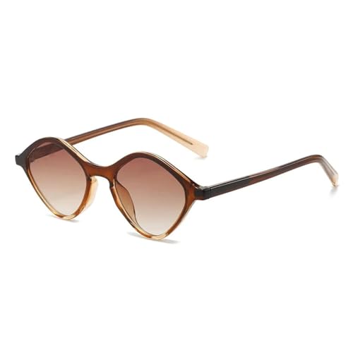 HYHJYMG Retro-Sonnenbrille für Damen, modische Brillen, Punk-Sonnenbrille, UV400 von HYHJYMG