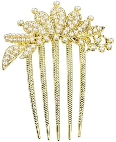 Haarkamm Damen Strass Haar Seitenkamm Braut Hochzeit Haar Haarspange Kamm Frauen Haar Seitenkämme Haarschmuck Haarkamm Zum Stecken(C) von HYKJCSS