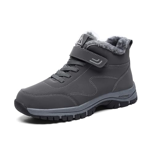 Orthoback Schuhe, Orthoboots Pro - Ergonomische Winterstiefel, Unisex-Schmerzlinderung und Wärme (Grau, Erwachsene, Herren, 39, Numerisch, EU Schuhgrößensystem, M) von HYLM