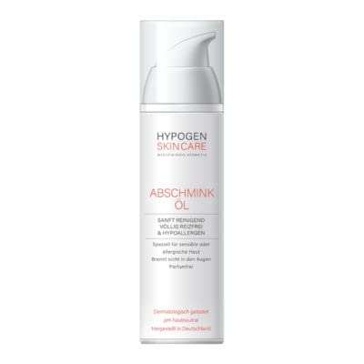 HYPOGEN CARE® Abschmink-Öl | Pflegender, hypoallergener und absolut reizfreier Make Up-Entferner | Basis von Bio-MCT-Öl von HYPOGEN care