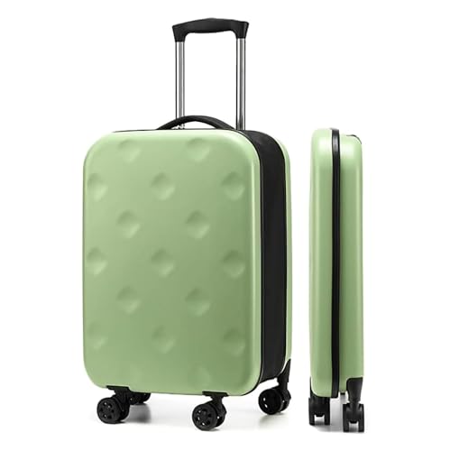 Zusammenklappbares Kofferset, zusammenklappbares Handgepäck, 61 cm großes aufgegebenes Gepäck, TSA-zugelassenes leichtes PC-Hartschalengepäck, einziehbarer Griff, rollende Reisetasche for Damen ( Colo von HYQFSAD
