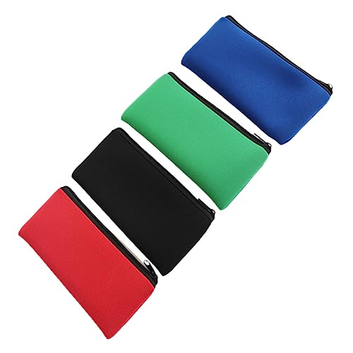 HYTROVE 4stücke Stifttasche Mit Reißverschluss Federmäppchen Mit Großem Fassungsvermögen Tragbares Federmäppchen Für Stifte Kugelschreiber Und Schreibwaren von HYTROVE