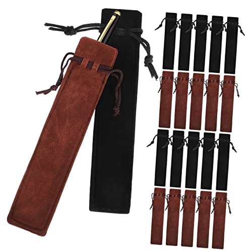 HYTROVE 50stücke Stiftbeutel Mit Kordelzug Stifttaschen Für Verpacken Einzelne Stifthüllen Als Schreibwaren-aufbewahrungstaschen Für Schule Und Büro von HYTROVE