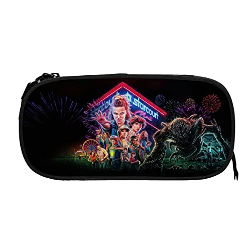 HYVET Oomsbkypedaxv Utsxsegxztr Large Capacity Pencil Case Zipper Makeup Bags Storage Stationery Bag Student Office Supplies Cases Color-0259 von HYVET