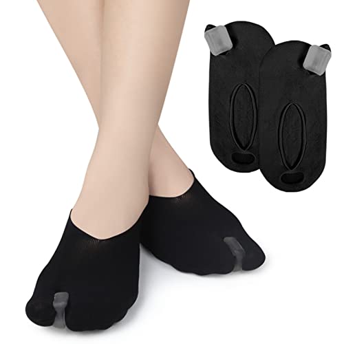 Anti-Bunion-Socken, Anti-Bunion-Gesundheitssocke, Bunion-Korrektor Für Frauen Und Männer, Bunion-Entlastungssocken, Orthopädische Kompressions-Bunion-Socken Mit Geteilten Zehen(Schwarz) von HYWHUYANG