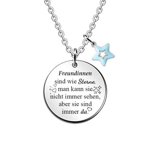 HZBLAZ Freundinnen Anhänger Halsketten Personalisiertes Weihnachts Frauen Zurück zur Schule Motivierender Geburtstag Andenken Wertschätzung Freundschaft Wünsche Abschlussschmuck Begleiten HZBLAZ Freundinnen Anhänger Halsketten Personalisiertes Weihnachts Frauen Zurück zur Schule Motivierender Geburtstag Andenken Wertschätzung Freundschaft Wünsche Abschlussschmuck Begleiten von HZBLAZ