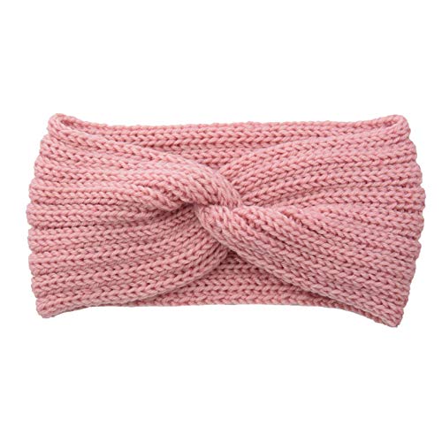 Haarband Binden Haarbänder Stretch Kabel Winter Stirnband stricken weiche Stirnbänder wärmer Frauen Ohr Stirnband Stirnbänder Damen Winter Blau von HZMM