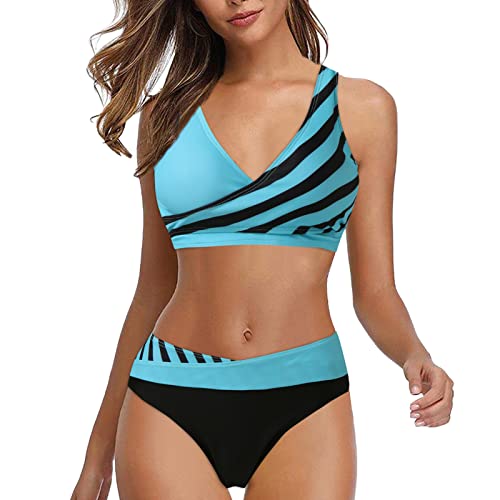 Herren Business Hemd Frauen Kreuz Sport BH gedruckt Strand Bademode Schwimmen Bandeau Bandage Bikini Set Push Up Bademode Badeanzug Zweiteilige Bikini Set Badeanzüge Tunika Langarm von HZMM