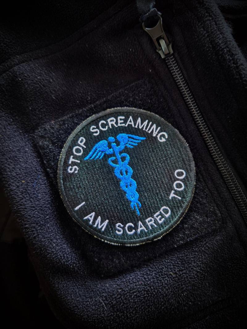 Patch Rettungsdienst Stop Screaming von HZPersonalisierbaer
