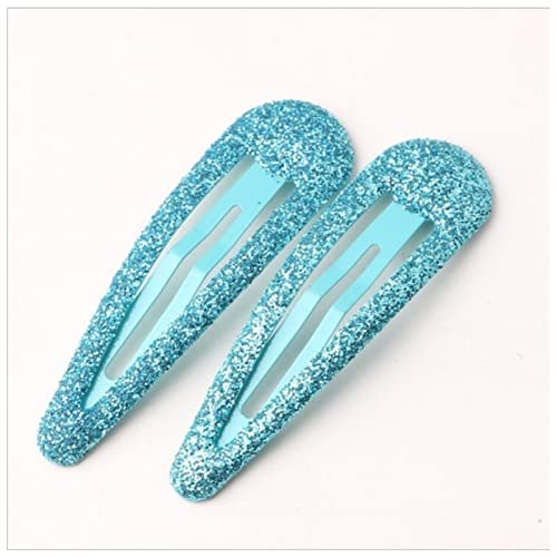 Haarnadel 20 teile/los mode glänzende haarschmuck massive süßigkeiten farbe pulver haarclip tropfe haarklammer barrettes haarclips for mädchen Haarnadel Holz(Blue) von HZWMQDLF