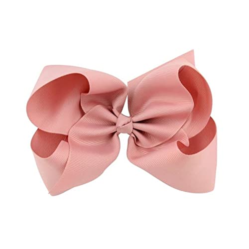 Haarnadel 6 zoll Big Grosgrain Band Massive Haare Bögen mit Clips Mädchen Haarspangen Headwear Boutique Haarschmuck Haarnadel Holz(16) von HZWMQDLF